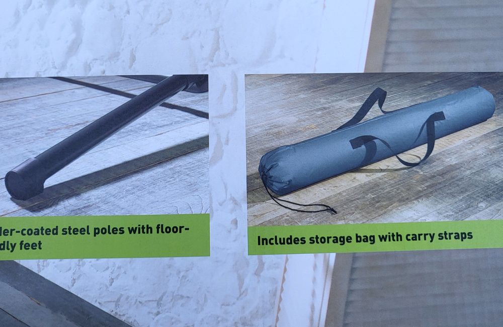 Hamak z podstawą na stelażu na ogród, taras. Nowy