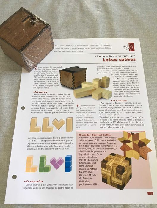 Jogos de engenho com fascículo