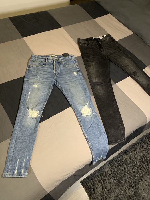 Calças Ganga ZARA Man Slim Fit NOVAS a estrear - Tam 38 / M (Lote 2 Pares ou mais)