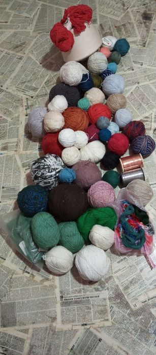 Вязальные клубки