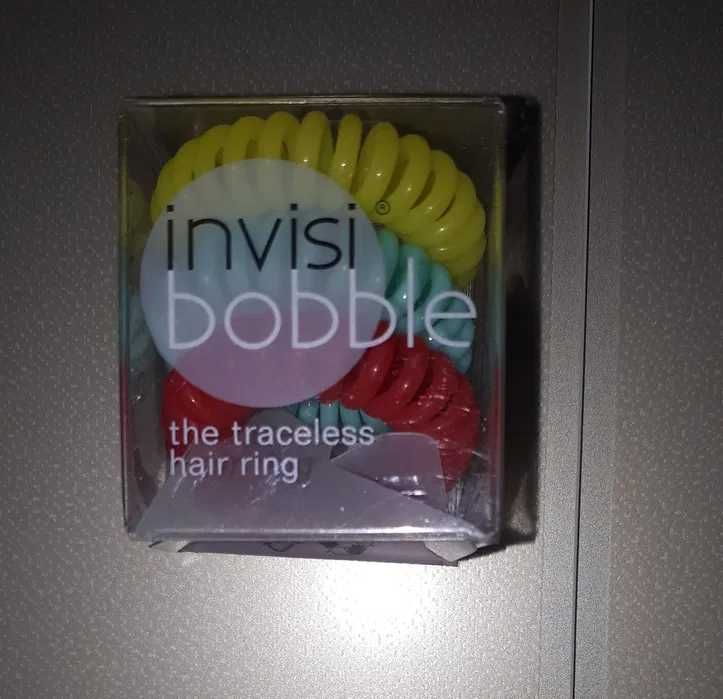 Gumki do włosów sprężynki Invisibobble 3 kolory nowe