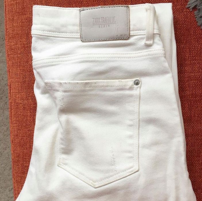 Calças brancas ZARA