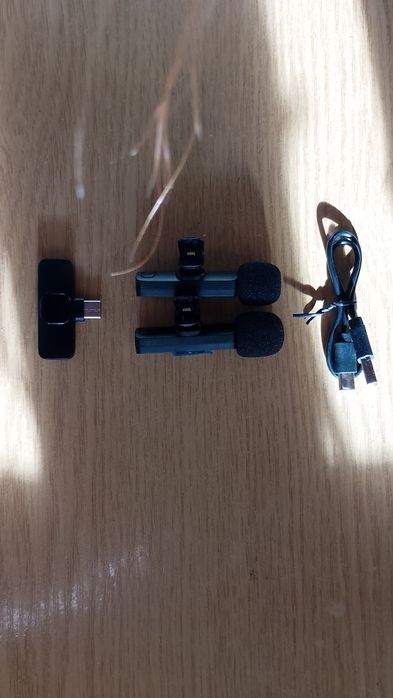 Bezprzewodowy mikrofon krawtowy nowy