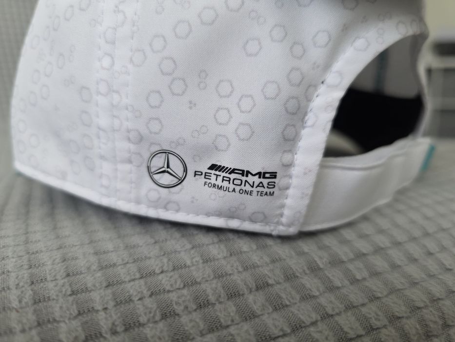 czapka Mercedes AMG Petronas Formula One Team 2024, F1, biała