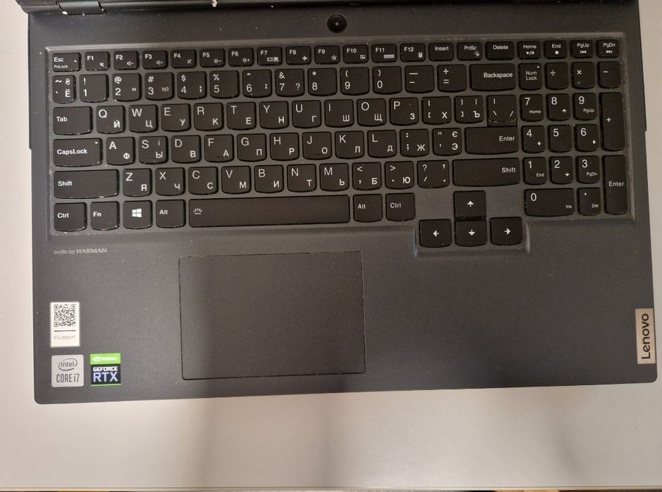 Lenovo legion 5 15imh05h неробочий