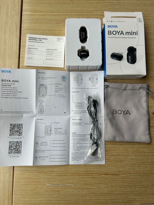 Портативний мікрофон BOYA mini