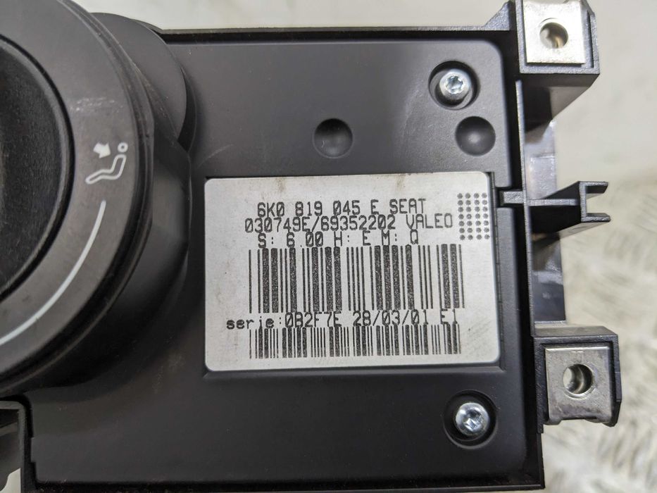 Seat Ibiza 2 II Panel Nawiewu Przełącznik