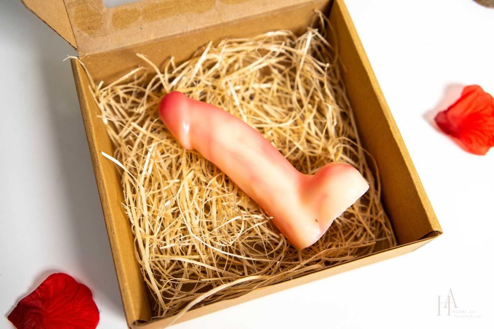 Mydło gliceryowe w kształcie penisa 14 cm