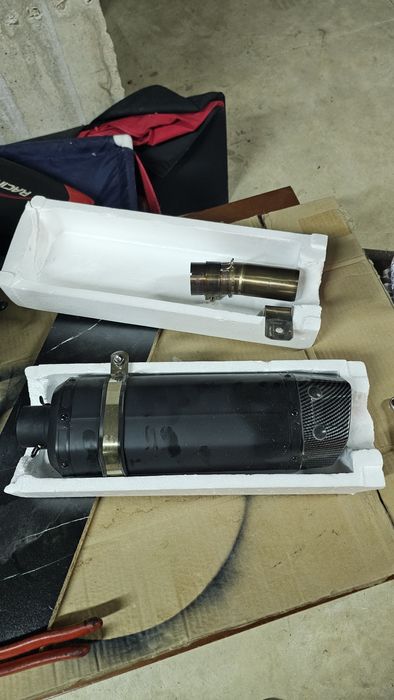 Ponteira de Escape akrapovic África twinn 1000