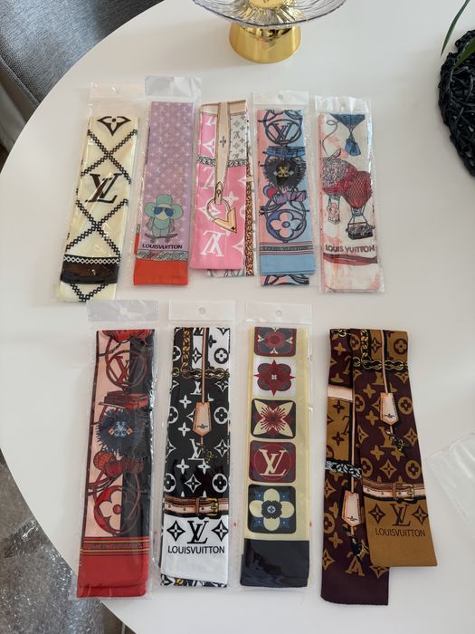 Apaszki chusty Bandeau LV Louis Vuitton różne rodzaje chusta apaszka