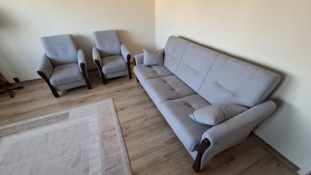 Wersalka  sofa + dwa fotele BRW FLORA na gwarancji