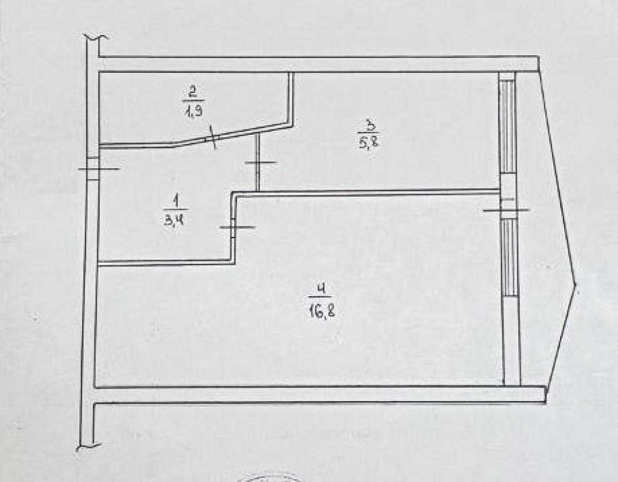 1-room apartment apartment by the address st. Mashinostroitelnyy per (area 30 m²) - Atlanta.ua - photo 9