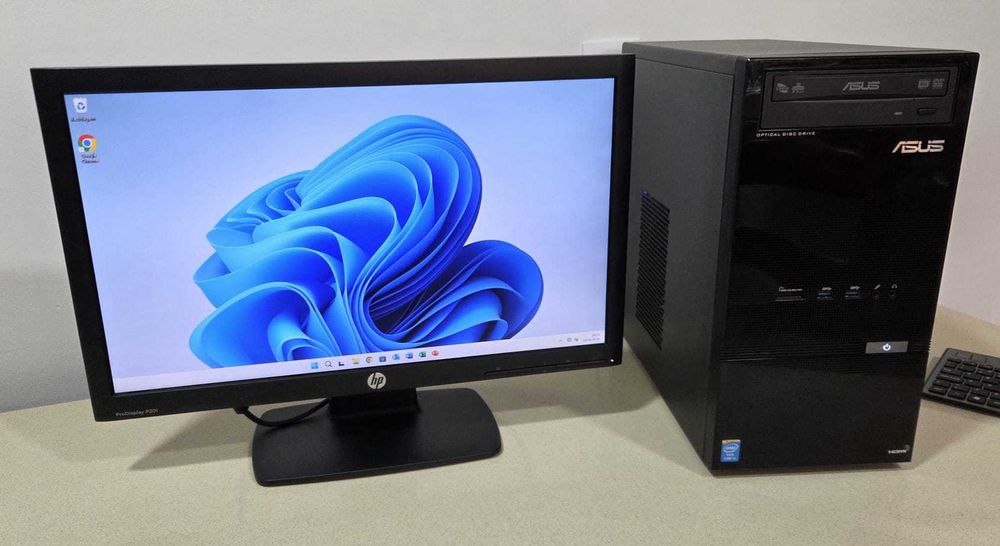Computador Core i5 com monitor HP Pro de 20 polegadas