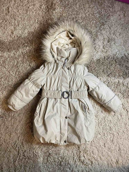 Пальто зимове  плащ Lenne куртка довга Лене