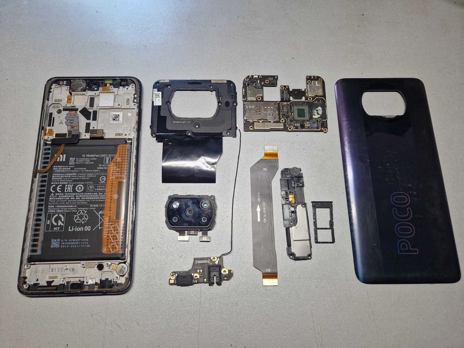 Poco X3 Pro, Оригінал, Розборка та Екран з рамкою