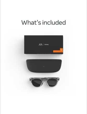 Oakley Meta HSTN Glasses — Clear, Clear to Grey Transitions Lenses