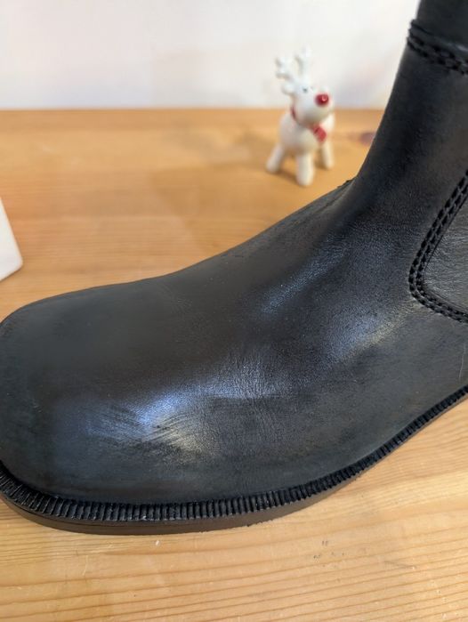 40 zara botki sztyblety skóra typu biker