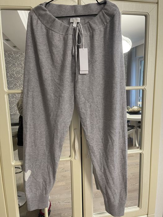 Кашемировые штаны джогеры lounge