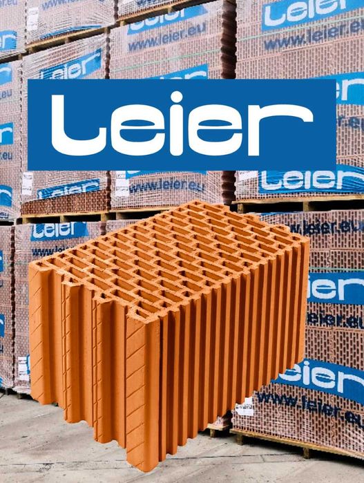 CEGŁA pustak Thermopor Porotherm 25 P+W Leier kl.15+dost.HDS Myślenice