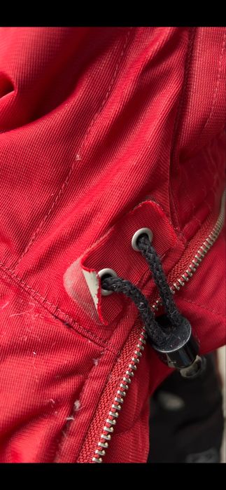 Vintage Куртка Пуховик Stone Island Down Jacket Red 2001