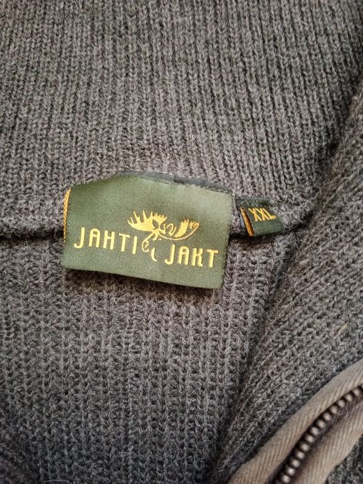 Jahti Jakt sweter myśliwski wool roz XXL