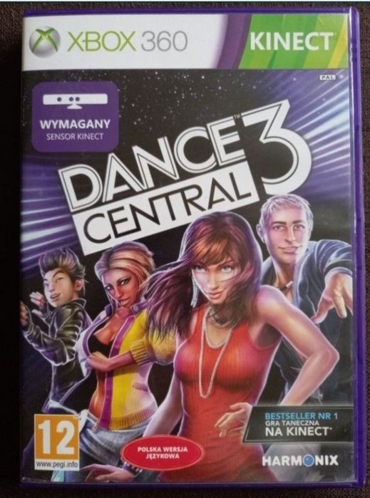 Gra taneczna Dance Central 3 na xbox 360 kinect taniec