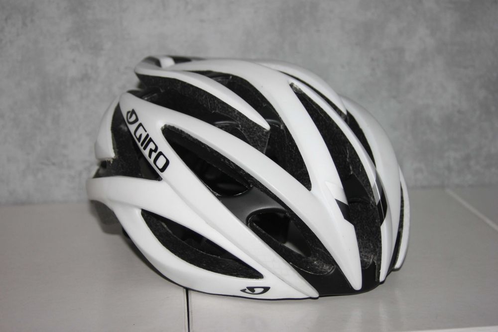 GIRO ATMOS II biały kask rowerowy 59-63cm 270g
