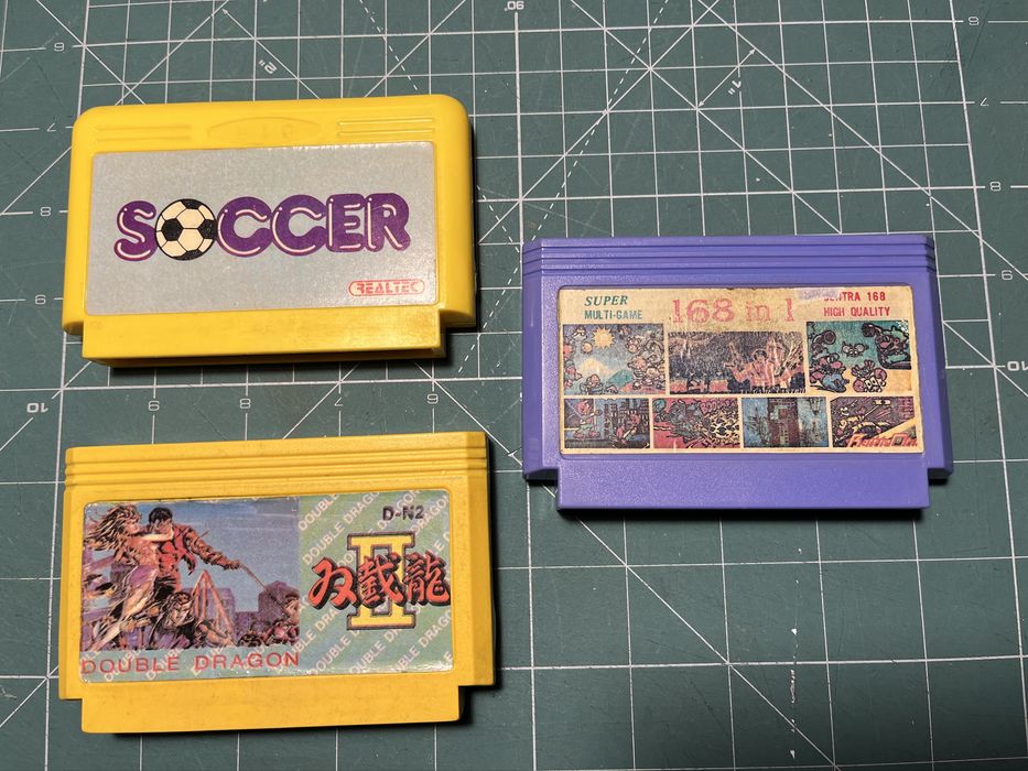 Pegasus kartridże 168 in 1, Soccer, Double Dragon II