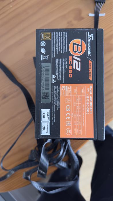 Fonte de alimentacao Seasonic 650w