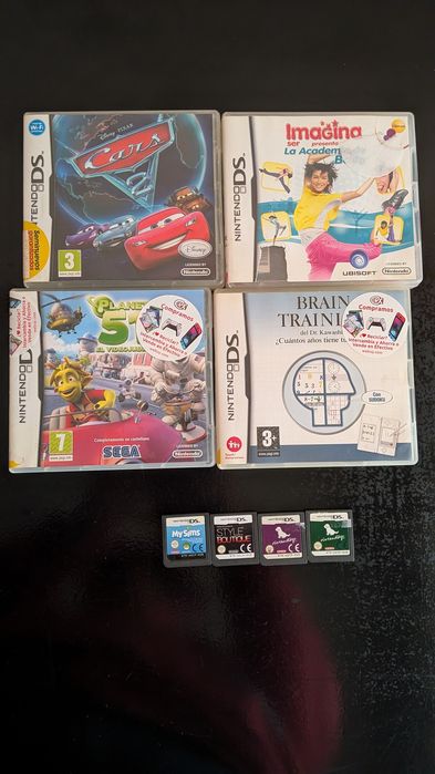 Nintendo DS Bundle 8 jogos