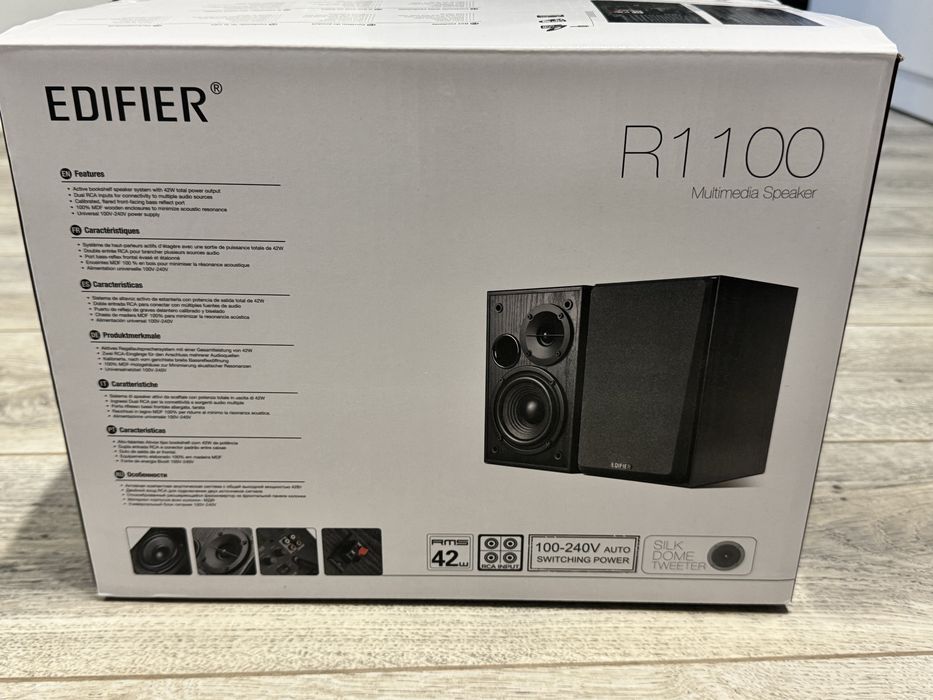 Акустична система Edifier R1100 (42W) — Повний комплект, стан нових!