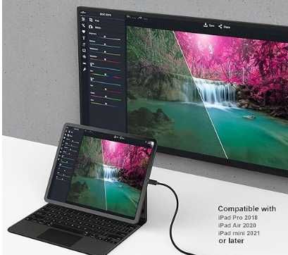 Benfei kabel USB C to Display Port 90cm