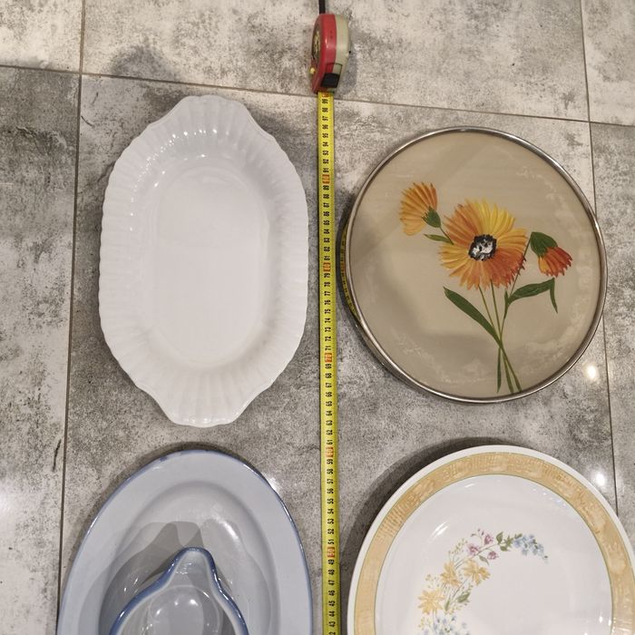 Stare platery,sosjerki całość