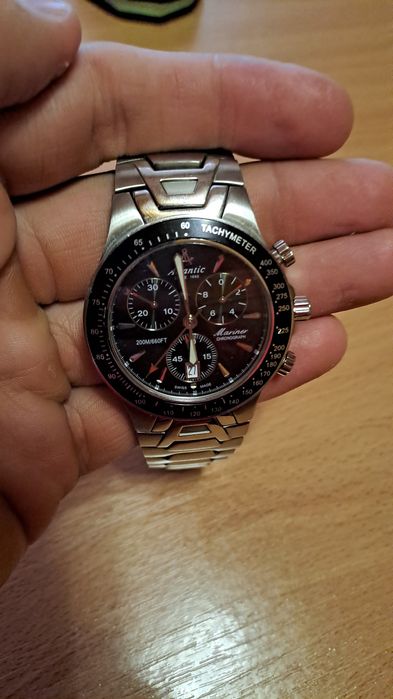 Годинник Atlantic Mariner Chronograph(с Сафирного Кристала)