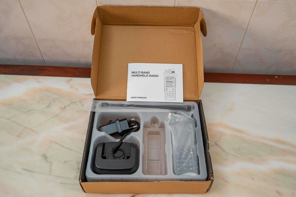 Walkie-talkie 10W, Bajeton