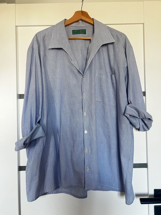 Błękitna koszula w paski