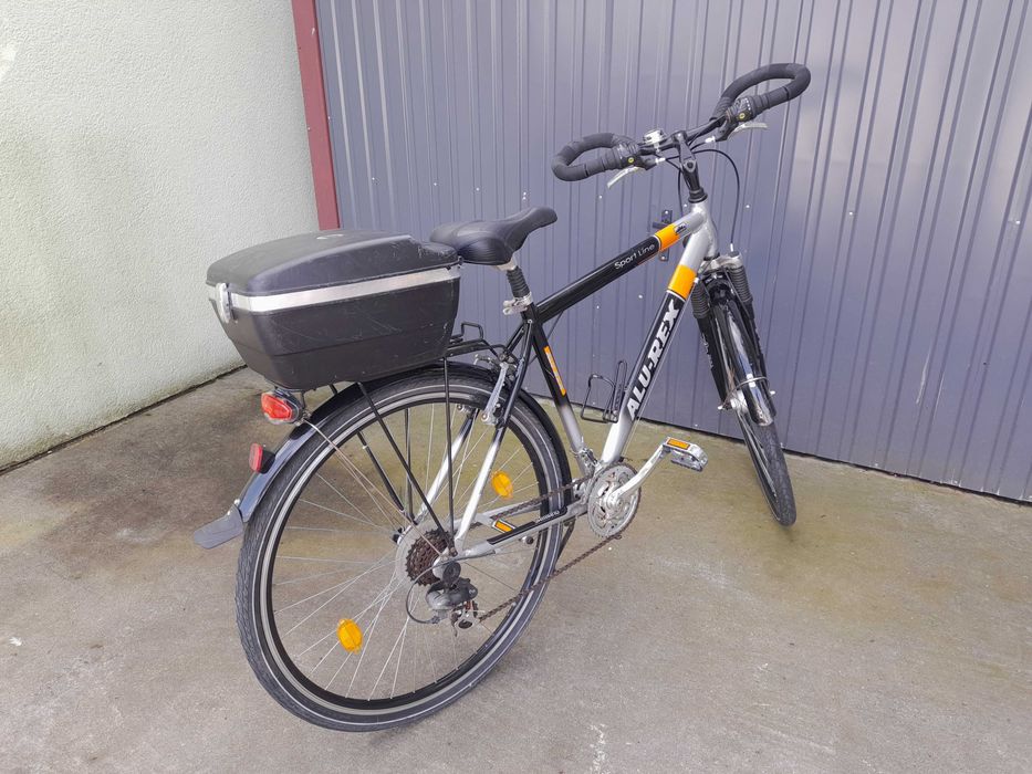 Prophete markowy MĘSKI ROWER szosowy 28" sprawny aluminiowy Shimano