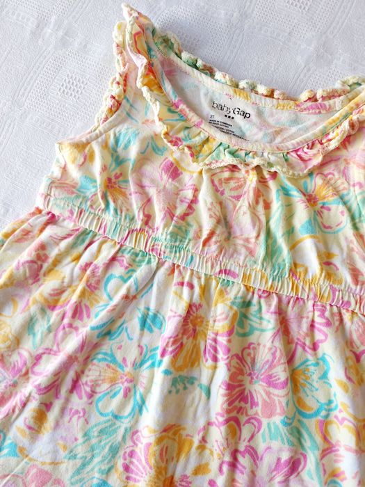 Vestido colorido florinhas