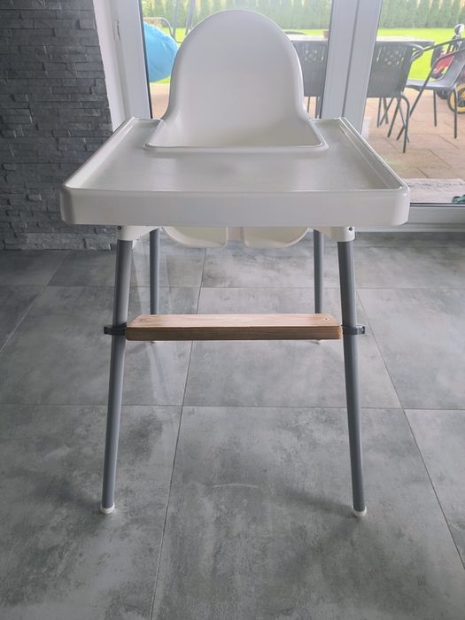 Krzesełko Ikea Antilop z podnóżkiem