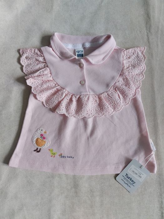 Рожева дитяча блузочка кофточка Iggy Baby  на дівчинку