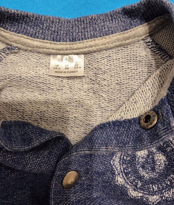 Ciepła bluza chłopięca rozm 68