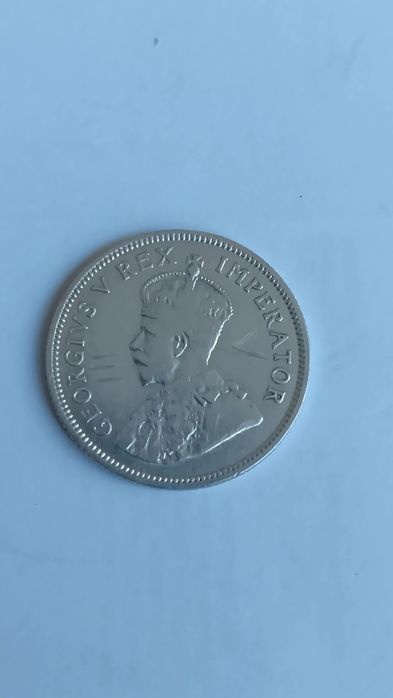 Moeda prata 800,shilling de 1932 África do Sul