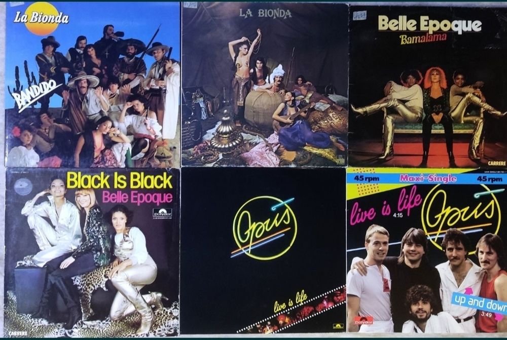 Disco!Latino!Electronic!Secret service,Luv',Hot chocolate, Village Peo