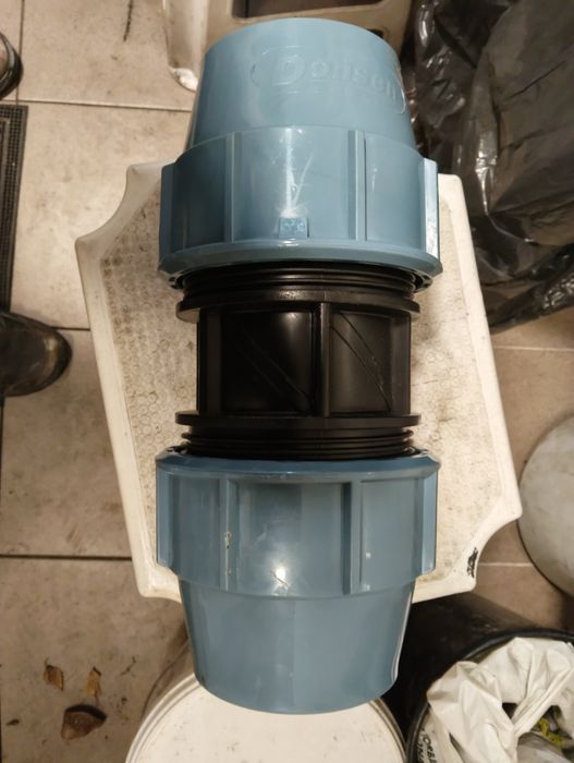 Złączka, dwuzłączka, mufa PE 63mm