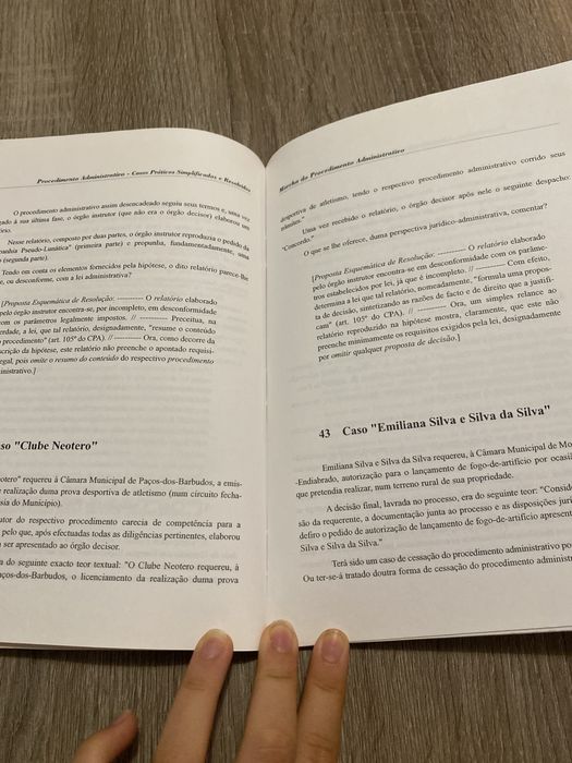 Procedimento Administrativo (casos práticos simplificados e resolvido)