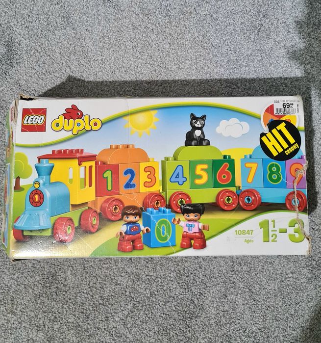 Lego Duplo Pociąg z cyferkami