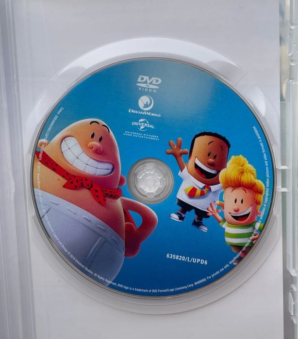DVD capitão cuecas