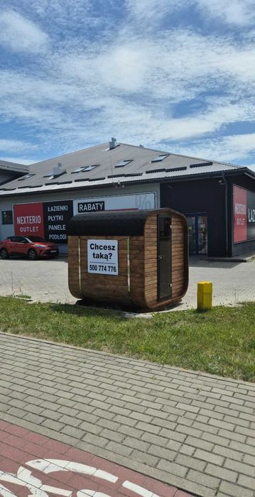 SAUNA QUADRO – Gotowa sauna ogrodowa, super jakość