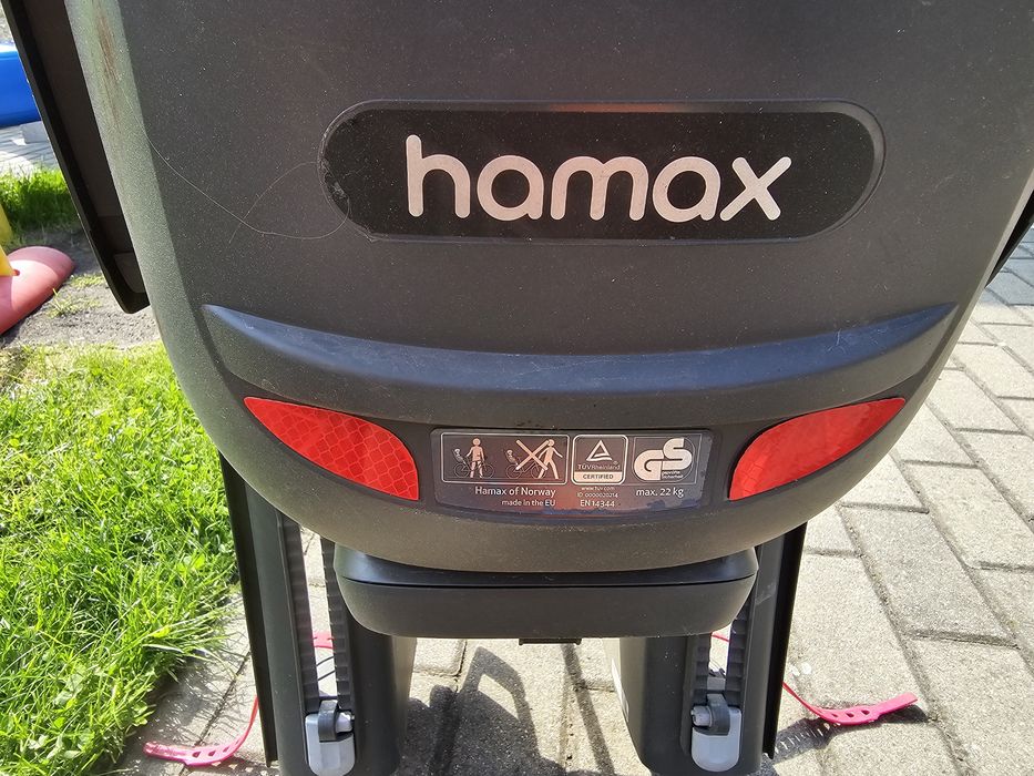 Fotelik rowerowy hamax