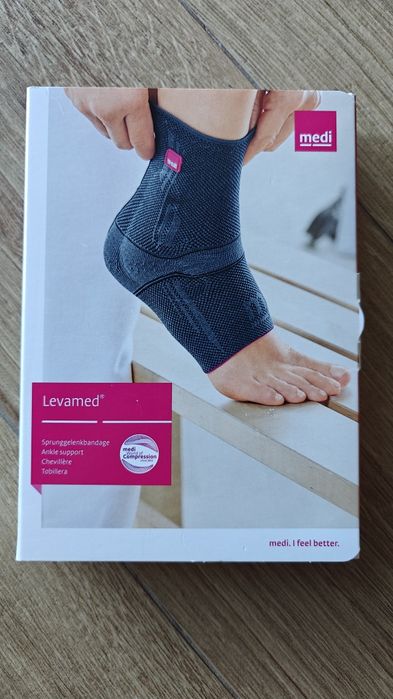 Бандаж гомілковостопний з силіконовими вставками Levamed, розмір ll